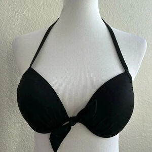 California Sunshine Black Bikini Top